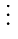 vdots