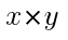 x*y