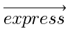 vec{express}